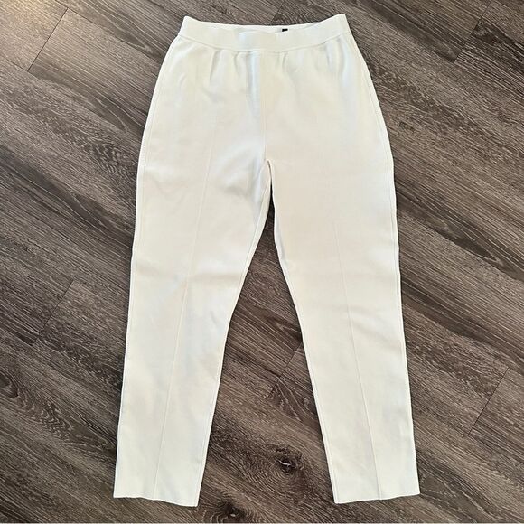 Theory Treeca Slim-Leg Pull-On Pants - Picture 1 of 8